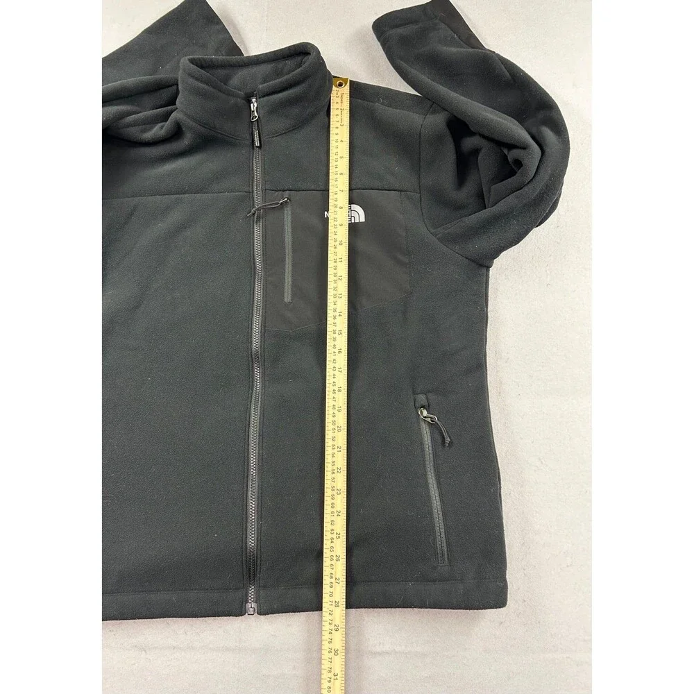 The North Face Men’s Sherpa Lined Full Zip Black Jacket